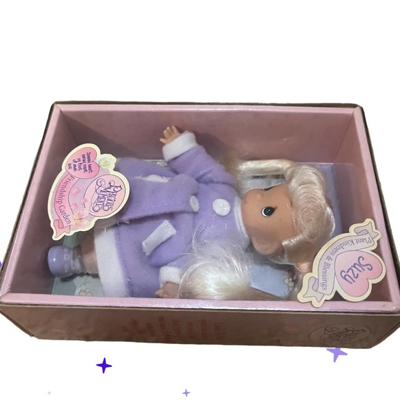 Vintage Precious Moments Friendship Garden Suzy NIB 1998 Sealed - Picture 4 of 9